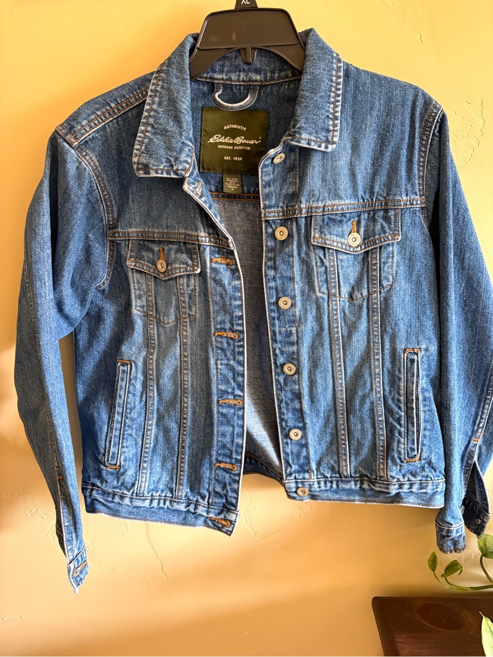 Eddie Bauer Medium Blue Denim Jacket